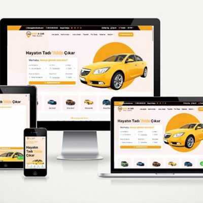 Rent A Car Web Sitesi Paketi Miles v6.0